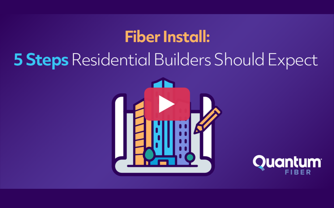 Video: Fiber 101 install