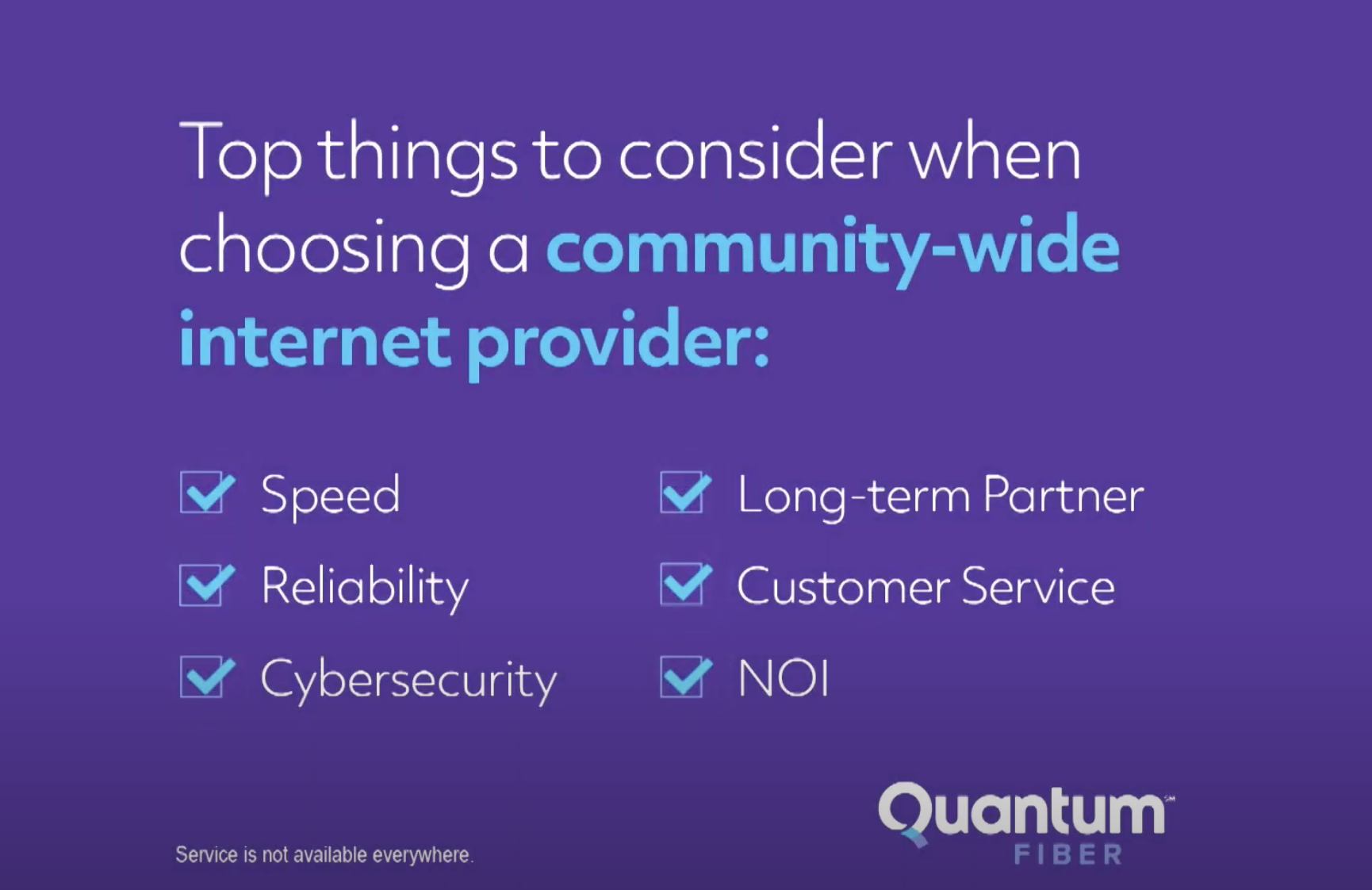 Video: Top considerations for multifamily ISP